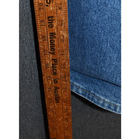 Wrangler George Strait Men's 35x34 Cowboy Cut Denim Jeans Distressed Western - Picture 10 of 10